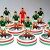 Subbuteo Andrew Table Soccer Mexico World Cup 2026 with Sun of Aztecs Shirt on WSB Professional bases